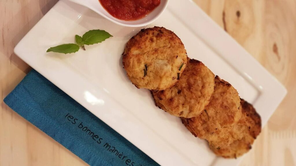 Croquettes de chou-fleur au Comté